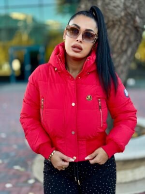 Alternative view of Geaca MNCLR scurt ROSU